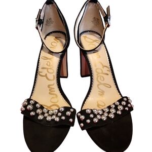 Sam Edelman Yoshi suede Studded heels